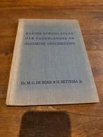 Kleine Schoolatlas Geschiedenis - 1939, Boeken, Atlassen en Landkaarten, Gelezen, Overige atlassen, Ophalen of Verzenden, 1800 tot 2000