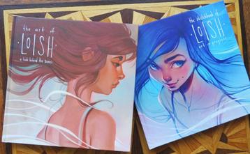 The Art of LOISH + The Sketchbook of LOISH beschikbaar voor biedingen