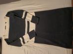 Esprit jurk donkerblauw/creme in mooie staat !, Esprit, Ophalen of Verzenden, Zo goed als nieuw, Blauw