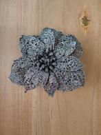 Brons metal kleur bloem met knijper, Ophalen, Overige materialen