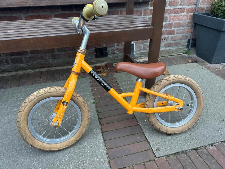Veloretto Loopfiets - Klaar voor avontuur!, Fietsen en Brommers, Fietsen | Kinderfietsjes, Gebruikt, Minder dan 16 inch, Zijwieltjes