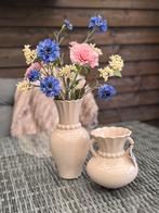 Ivory vaajes inclusief zijden boeket, Huis en Inrichting, Woonaccessoires | Kunstplanten en Kunstbloemen, Binnen, Info@colorsenjoy.nl