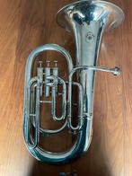 Zilverkleurige Euphonium / C. Mahillon, Muziek en Instrumenten, Ophalen, Gebruikt, Koperblazer