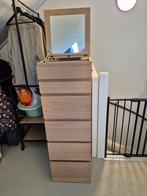 IKEA Malm Kast met 6 Lades & Spiegel, Huis en Inrichting, Ophalen, Overige materialen, Gebruikt, 50 tot 100 cm