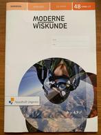 Moderne wiskunde werkboek, VMBO, Wiskunde A, Nieuw, Ophalen of Verzenden