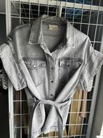 Art Love gilet, spencer , jeans , grijs, l met ceintuur, Maat 38/40 (M), Ophalen of Verzenden, Zo goed als nieuw, Jasje