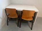 2 vintage schoolstoeltjes, Kinderen en Baby's, Kinderkamer | Tafels en Stoelen, Ophalen, Gebruikt, Stoel(en)