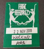 Franz Ferdinand BACKSTAGE PASS Amsterdam 2009 - origineel !, Verzenden, Gebruikt, Foto of Kaart