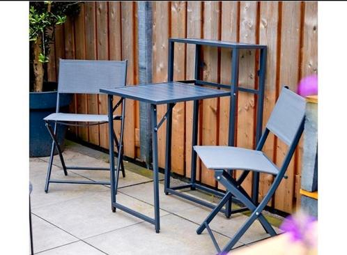 QLT balkonset 3-delig, Tuin en Terras, Tuinmeubel-accessoires, Nieuw, Ophalen of Verzenden