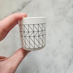 Bloomingville Espresso Kopje cup Grafisch Design rond lijnen, Huis en Inrichting, Keuken | Servies, Ophalen of Verzenden, Nieuw