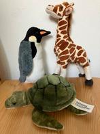 3 knuffels van National Geographic zgan, Ophalen of Verzenden, Zo goed als nieuw, Overige typen