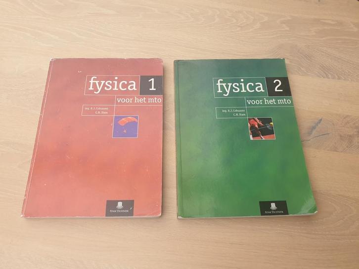 Fysica 1 & 2 voor het MTO, Boeken, Schoolboeken, Gelezen, Natuurkunde, Overige niveaus, Ophalen of Verzenden