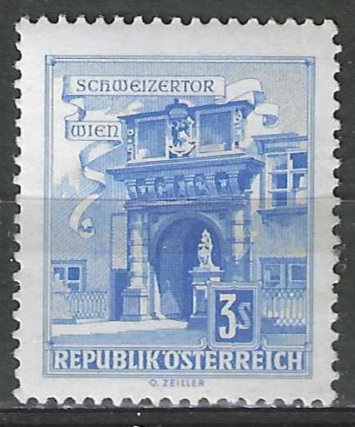 Oostenrijk 1962/1970 - Yvert 958B - Monument of Gebouw (PF), Postzegels en Munten, Postzegels | Europa | Oostenrijk, Verzenden