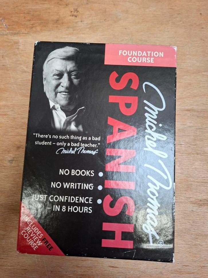 Michel Thomas Spaans - Fundamentele Cursus, Boeken, Taal | Spaans, Zo goed als nieuw, Non-fictie, Ophalen