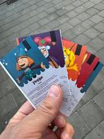 Kaartjes Plopsalland de Panne, 7 stuks. Vrije periode, Tickets en Kaartjes, Drie personen of meer, Overige soorten, Pretpark
