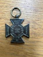 militaire onderscheiding Metalen kruis 1830-1831 W medaille, Ophalen of Verzenden, Landmacht, Nederland, Lintje, Medaille of Wings