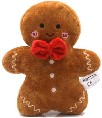PARTIJ PLUSH GINGERBREAD MAN 17CM  beschikbaar voor biedingen