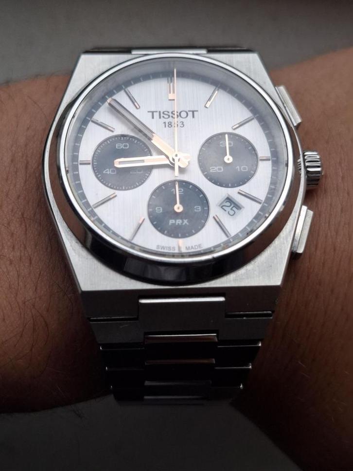 Tissot PRX Chronograph – Ref. T137.427.11.041.00, Sieraden, Tassen en Uiterlijk, Horloges | Antiek, Polshorloge, Tissot, Staal