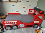 Rood brandweerbed, Kinderen en Baby's, Kinderkamer | Bedden, 85 tot 100 cm, Gebruikt, 180 cm of meer, Ophalen