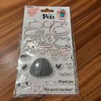 Snijmal 202 karen joan pets benny bear, Ophalen of Verzenden, Zo goed als nieuw, Clearstamp