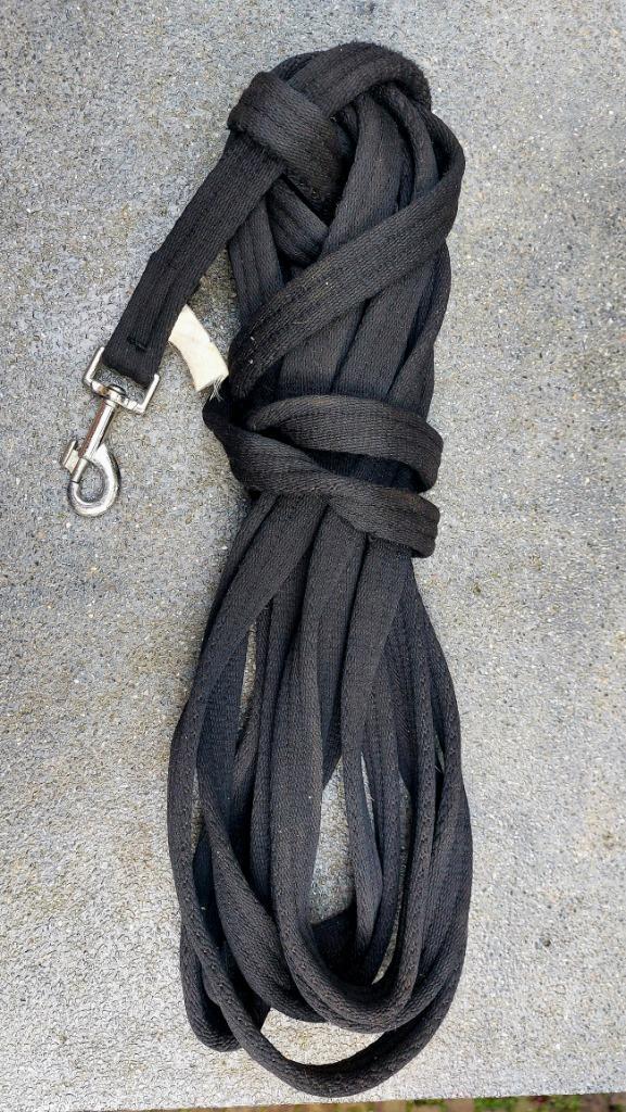 Longeerlijn met bitstukje, Dieren en Toebehoren, Paarden en Pony's | Hoofdstellen en Tuigage, Zo goed als nieuw, Overige soorten