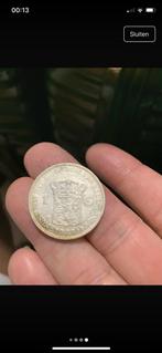 Een zilveren Wilhelmina gulden 1929, Ophalen of Verzenden, Koningin Wilhelmina, 1 gulden