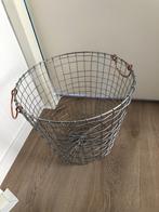 Metalen opbergmand 43bx35h cm, Overige materialen, Mand, Rond, Nieuw