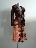 Co-ord set Anitsa Paris blouse - Planete Interdite rok, New, Verzenden, Nieuw, Onder de knie