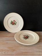 Wedgwood Moss Rose kleine bordjes, ontbijtbord, Gebruikt, Ophalen of Verzenden, Bord(en), Wedgwood