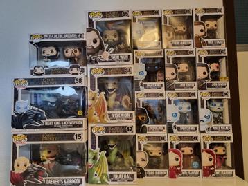 25+ Game of Thrones Funko Pops –Inclusief Exclusives & Rides beschikbaar voor biedingen