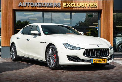 Maserati Ghibli 3.0 V6 D Xenon Leer Cruise Keyless Memory PD, Auto's, Maserati, Bedrijf, Te koop, Ghibli, ABS, Airbags, Alarm