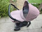 Complete oud roze kinderwagen, Zo goed als nieuw, Combiwagen, Verstelbare duwstang, Ophalen