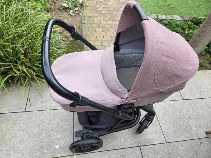 Complete oud roze kinderwagen, Kinderen en Baby's, Kinderwagens en Combinaties, Zo goed als nieuw, Combiwagen, Overige merken