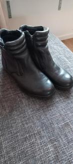 ECCO WINTERLAARZEN/BOOTS ZWART MT 40 BONTGEVOERD, Ecco, Zwart, Lage of Enkellaarzen, Ophalen of Verzenden