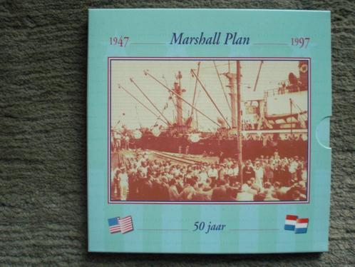 10 Gulden Munt Marshall Plan FDC 1997 In Blister Beatrix, Postzegels en Munten, Munten | Nederland, Losse munt, 10 gulden, Koningin Beatrix