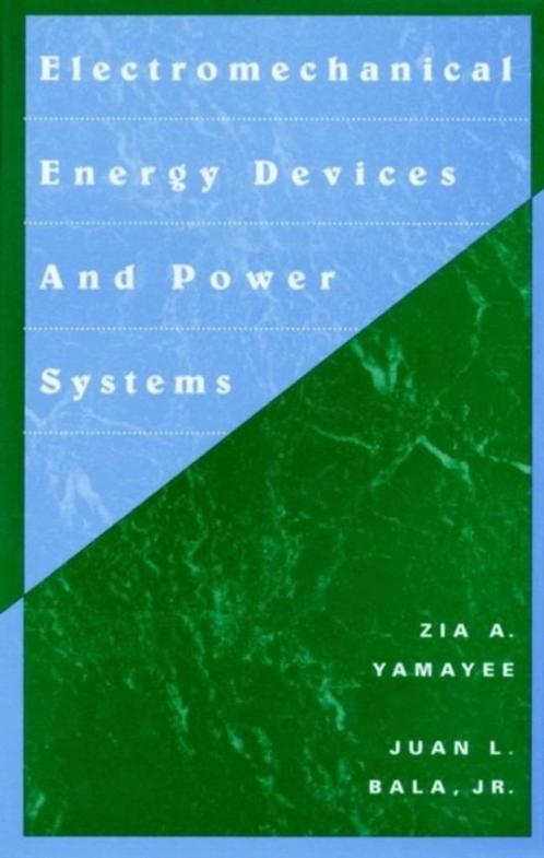 Electromechanical Energy Devices and Power Systems (Wiley), Boeken, Techniek, Nieuw, Elektrotechniek, Ophalen of Verzenden