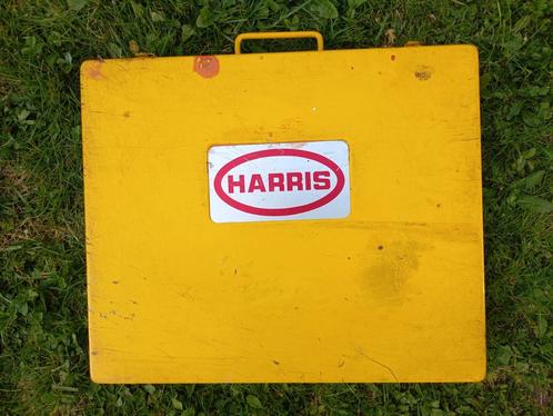 Vintage laskoffer HARRIS**KOOPJE**, Hobby en Vrije tijd, Overige Hobby en Vrije tijd, Gebruikt, Ophalen of Verzenden