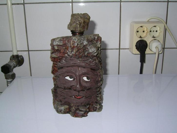 5 super gave "bos-Boom mannen" om flesjes, in perfecte staat, Antiek en Kunst, Kunst | Beelden en Houtsnijwerken, Ophalen of Verzenden