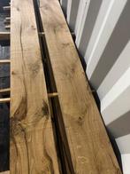 Geschaafde eiken planken 200x20x2 cm, Ophalen, Planken, Zo goed als nieuw, Hardhout