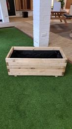 Bloembak Geïmpregneerd, Tuin en Terras, Bloembakken en Plantenbakken, Ophalen, 100 cm of meer, Vierkant, Nieuw