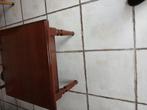 Te koop aangeboden massief kersenhout hoek tafel, Kersenhout, Minder dan 50 cm, Rechthoekig, 50 tot 100 cm