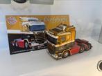 Teknos scania pwt sleeper belgie, Hobby en Vrije tijd, Modelauto's | 1:43, Ophalen of Verzenden, Zo goed als nieuw