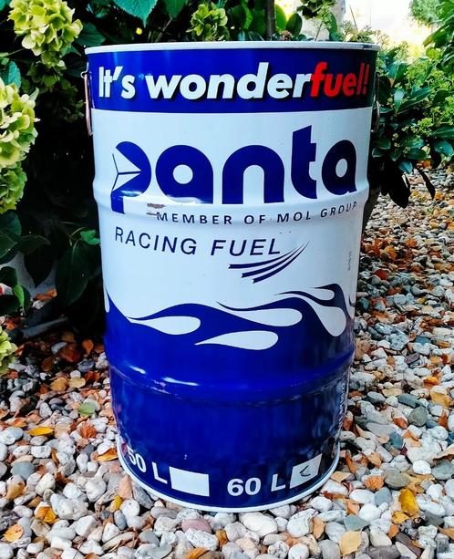 Panta Racing Fuel / Gasoline / Benzine Ton / Vat - 60X40CM, Antiek en Kunst, Curiosa en Brocante, Ophalen of Verzenden