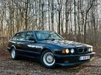 BMW 525i Touring E34, M50B25TU, Handgeschakeld, Vol opties!, Euro 2, Achterwielaandrijving, Zwart, Blauw