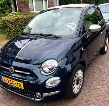 Fiat 500C 1.2 69pk 2016 Blauw beschikbaar voor biedingen