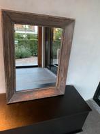 Houten landelijke spiegel, Ophalen, Rechthoekig, Minder dan 100 cm