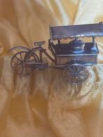 Miniatuur IJscokar zilver 925, Antiek en Kunst, Ophalen of Verzenden