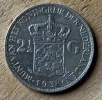 2,5 gulden 1938 Wilhelmina (Grof Haar), Ophalen, Zilver, Koningin Wilhelmina, Losse munt
