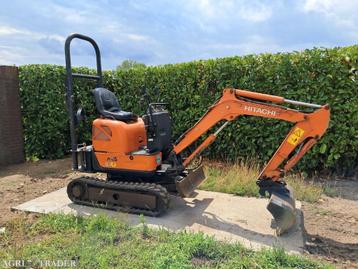 Minigraver Hitachi ZX10U-2 ( Bj 2017 ) Graafmachine / Minikr beschikbaar voor biedingen