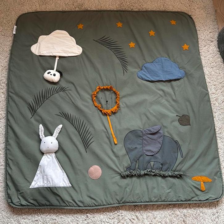 Liewood activiteit speelkleed 112x112cm - zeer goede staat!, Kinderen en Baby's, Speelgoed | Speelkleden, Gebruikt, Ophalen